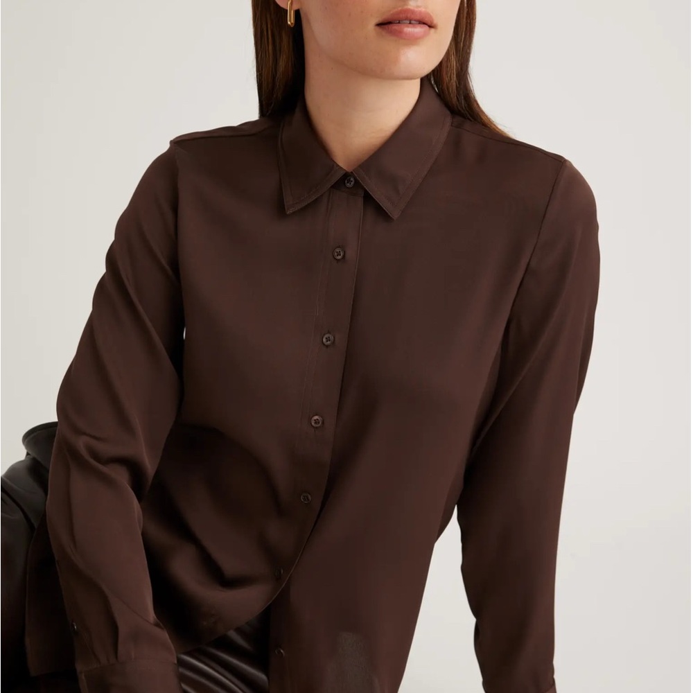 Washable Stretch Silk Blouse